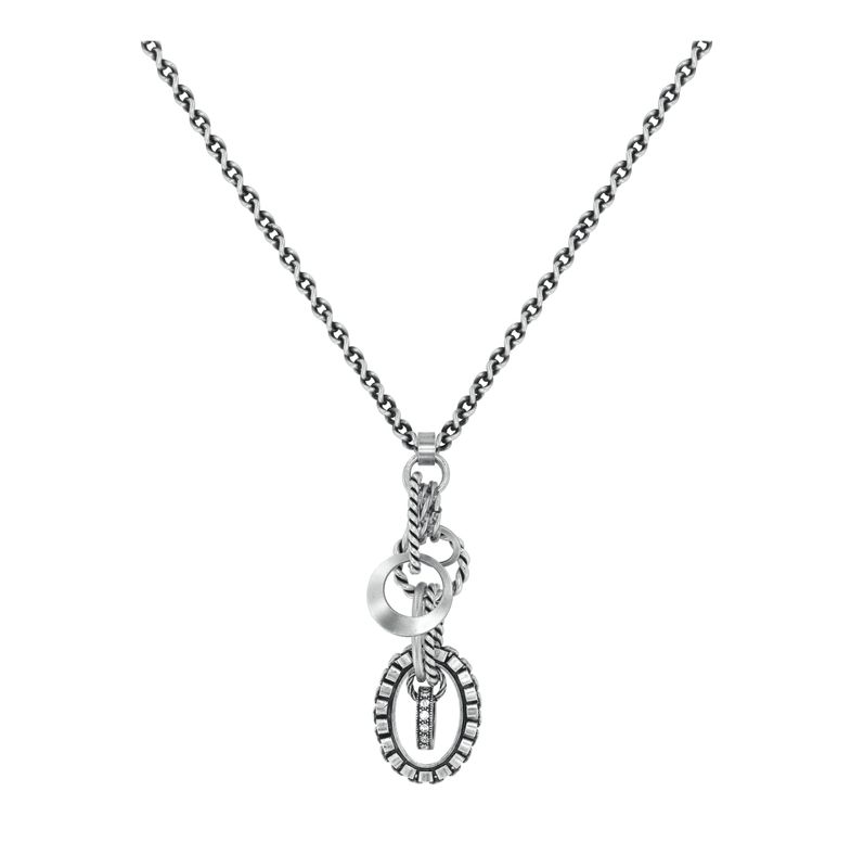Konplott Kette Konplott Kette "Rings & Rhythm" silver light antik silver