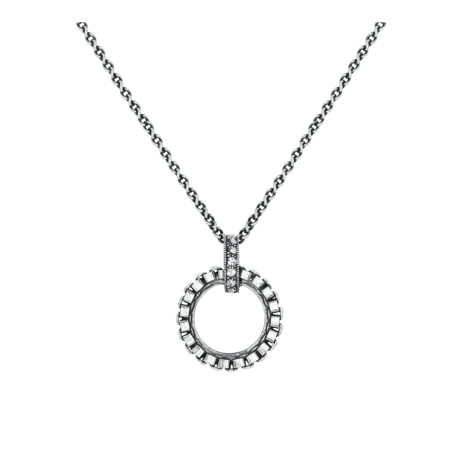 ​Konplott Kette "Rings & Rhythm" silver light antik silver