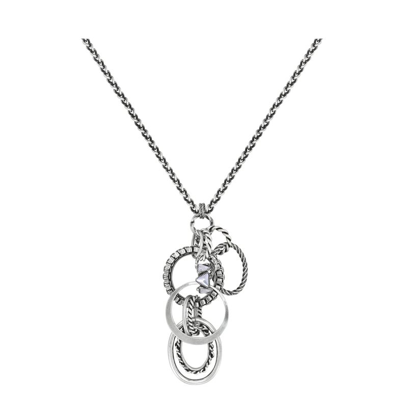 Konplott Kette LONG Konplott Kette LONG "Rings & Rhythm" silver light antik silver