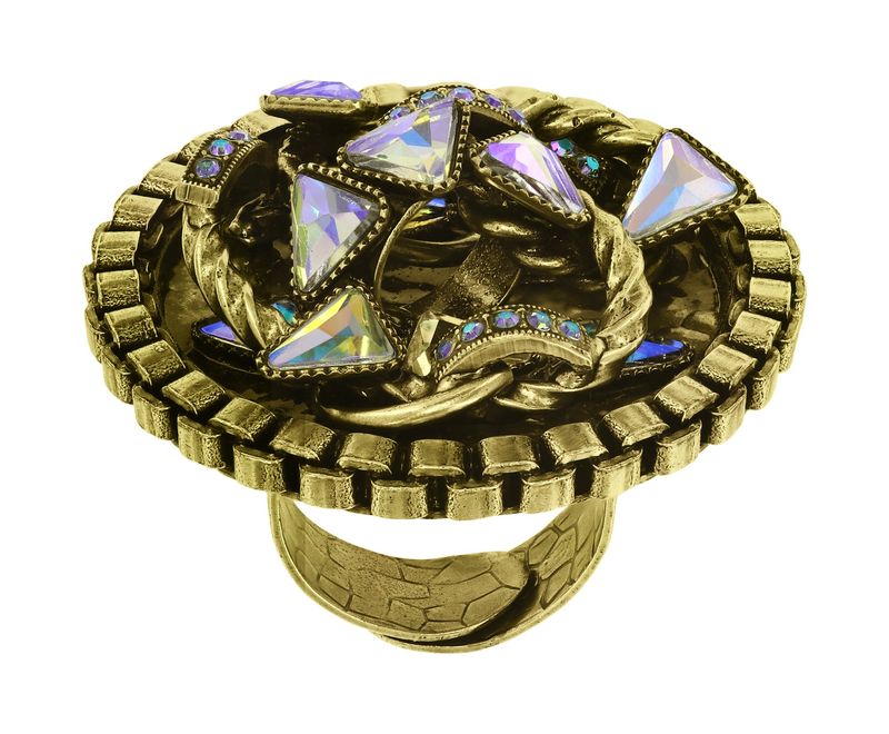 Konplott Ring Konplott Ring "Rings & Rhythm" brass light antik brass
