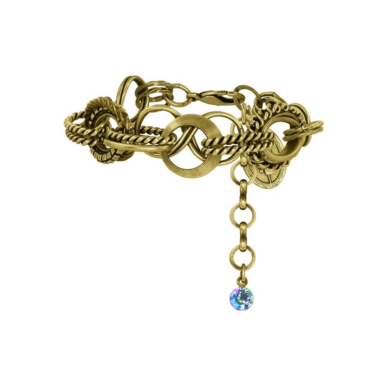 Konplott Armband Konplott Armband "Rings & Rhythm" brass light antik brass