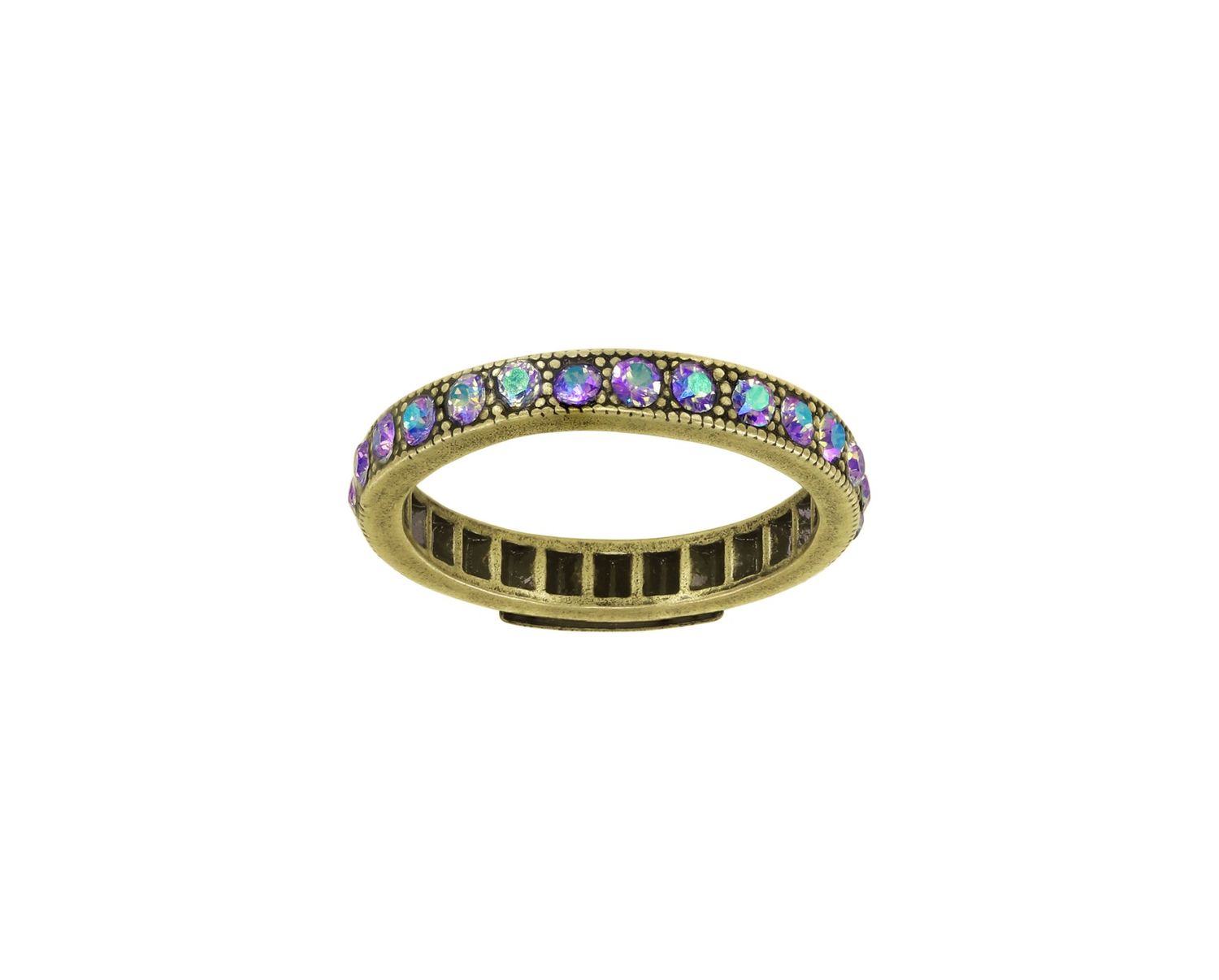 ​Konplott Ring "Colour Ring" brass crystal  paradise shine