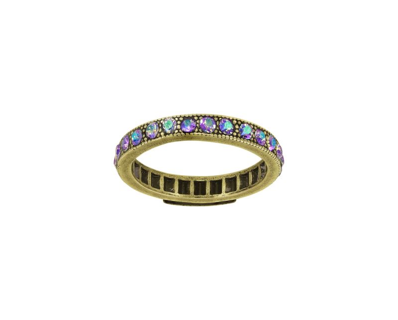 Konplott Ring Konplott Ring "Colour Ring" brass crystal paradise shine