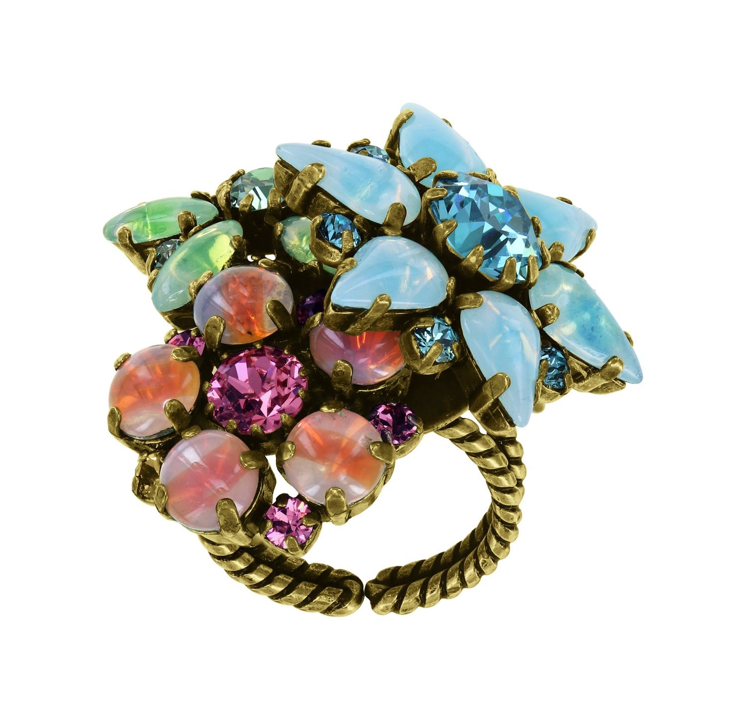 ​Konplott Ring "Sabrina Vintage" Multi