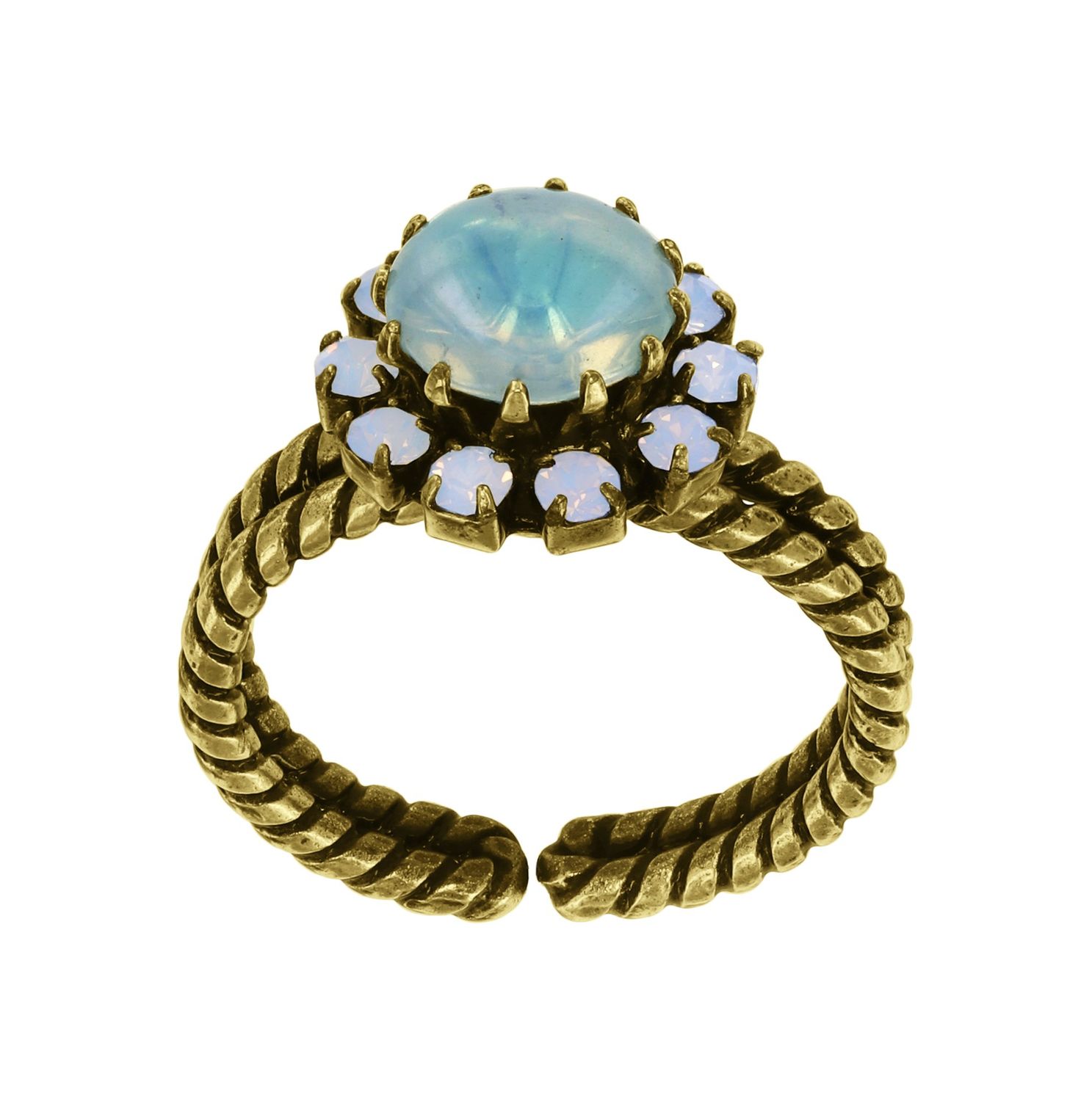​Konplott Ring "Sabrina Vintage" Blau