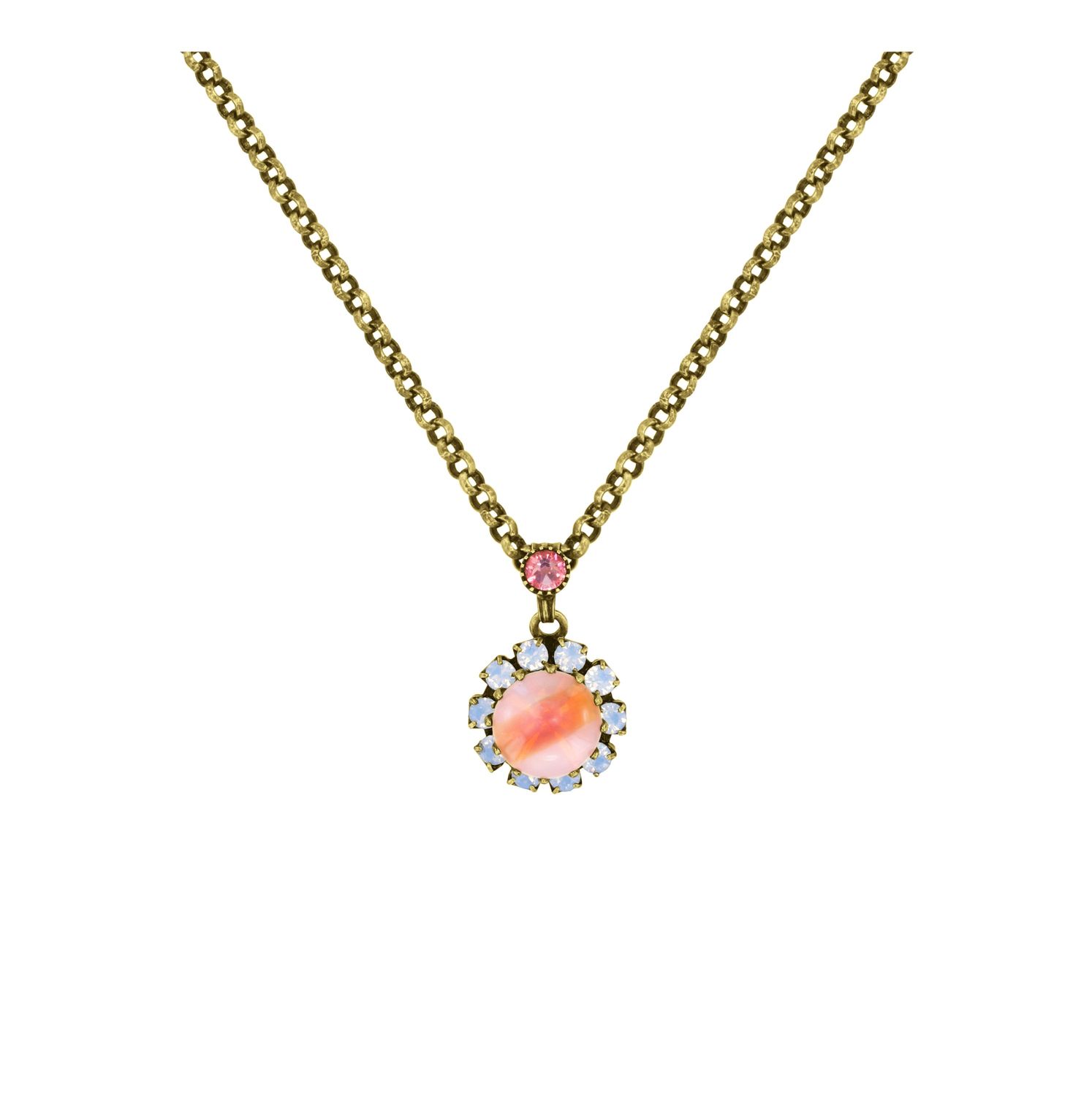 ​Konplott Halskette "Sabrina Vintage" Orange
