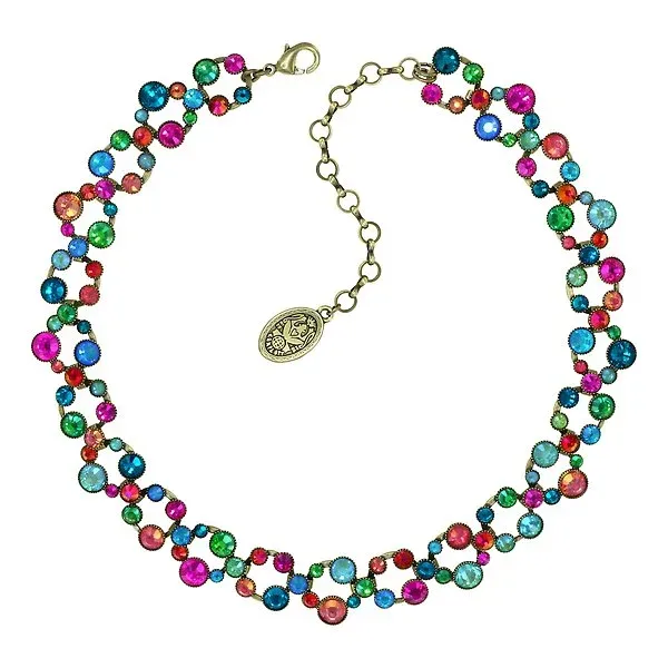 ​Konplott Kette  "Shopping Drops"  multi