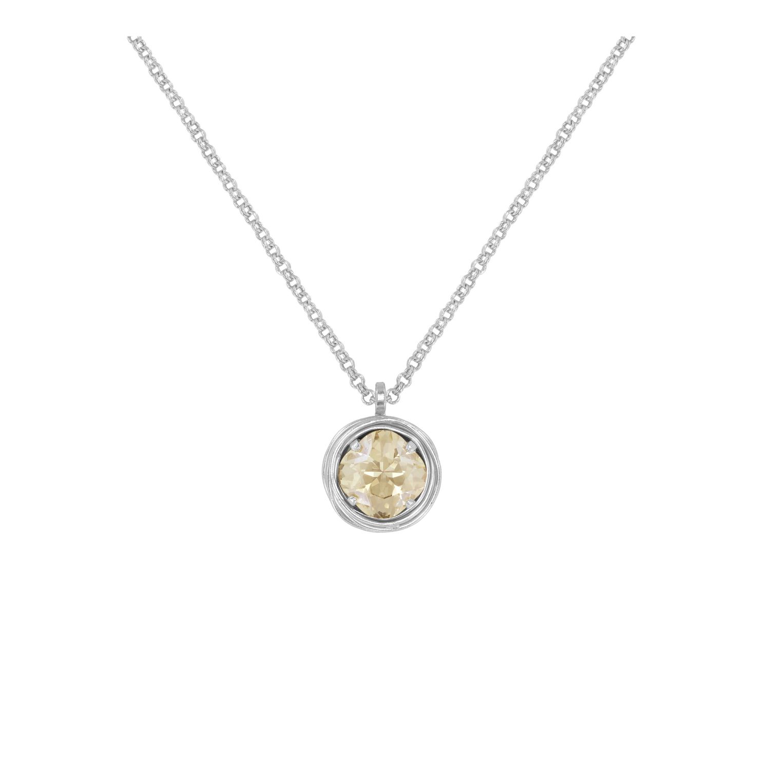 ​Konplott Kette "Global Glam" Shiny Silver Gr. M