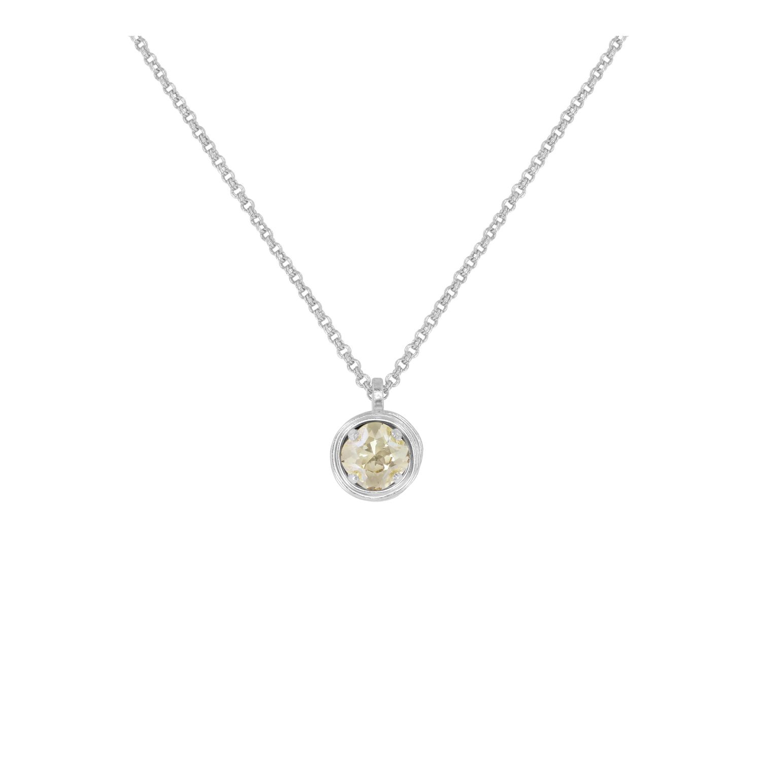 ​Konplott Kette "Global Glam" Shiny Silver Gr.S