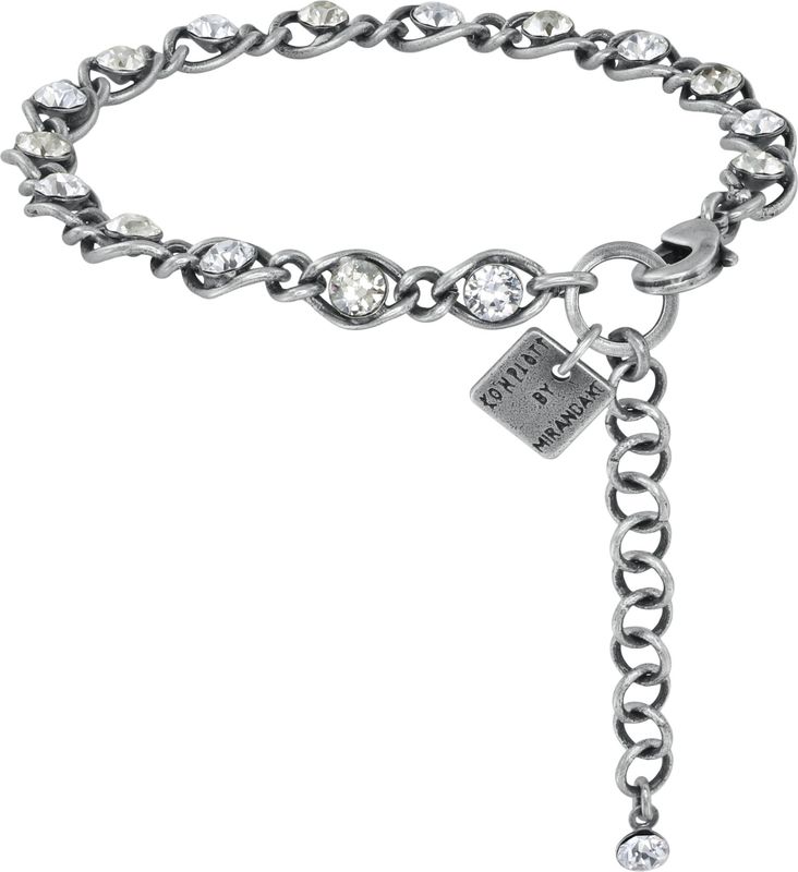 Konplott Armband "Magic Fireball" white classic 21mm