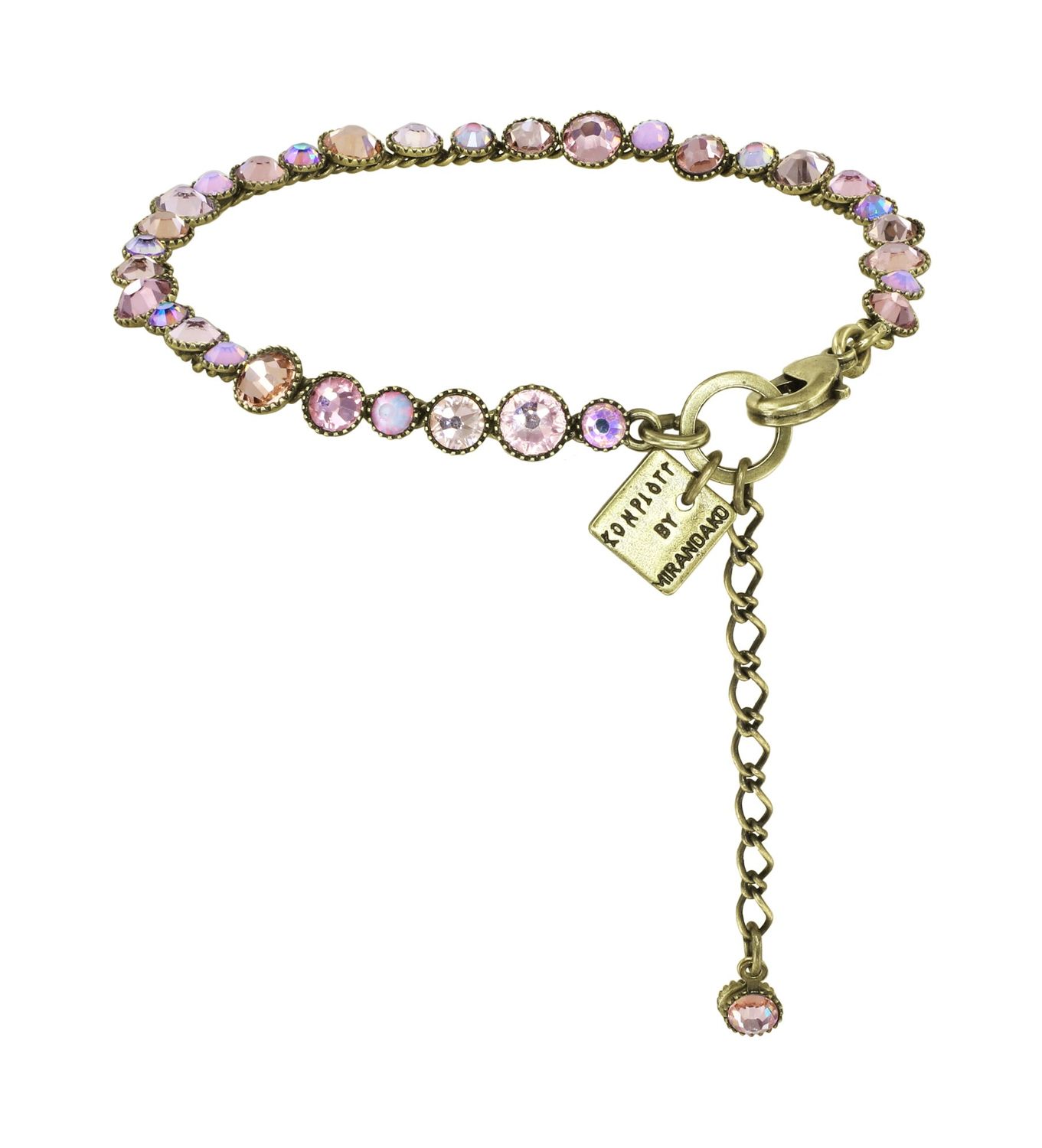 ​Konplott Armband "Water Cascade" beige/pink