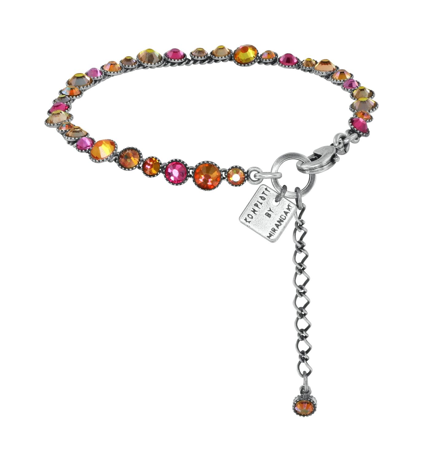 ​Konplott Armband "Water Cascade" koralle / orange