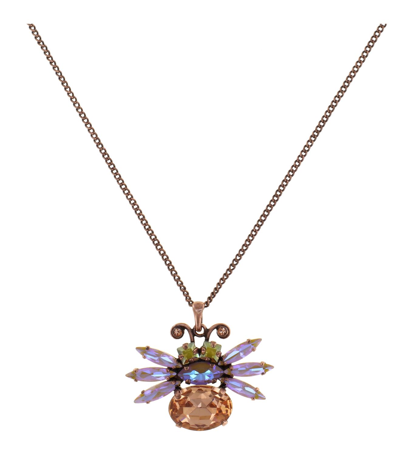 Konplott Kette "Love Bugs" Kupfer Rose