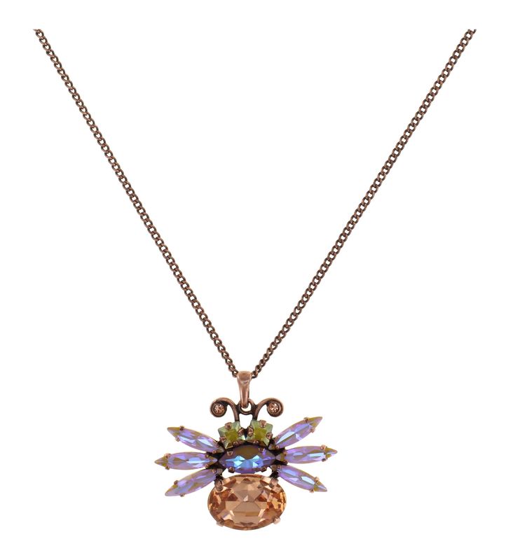 Konplott Kette "Love Bugs" Kupfer Rose