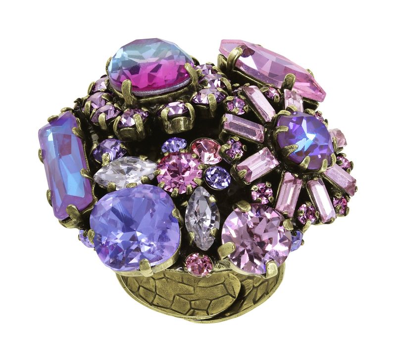 Konplott Ring Konplott Ring "Artdecode" pink (rose)