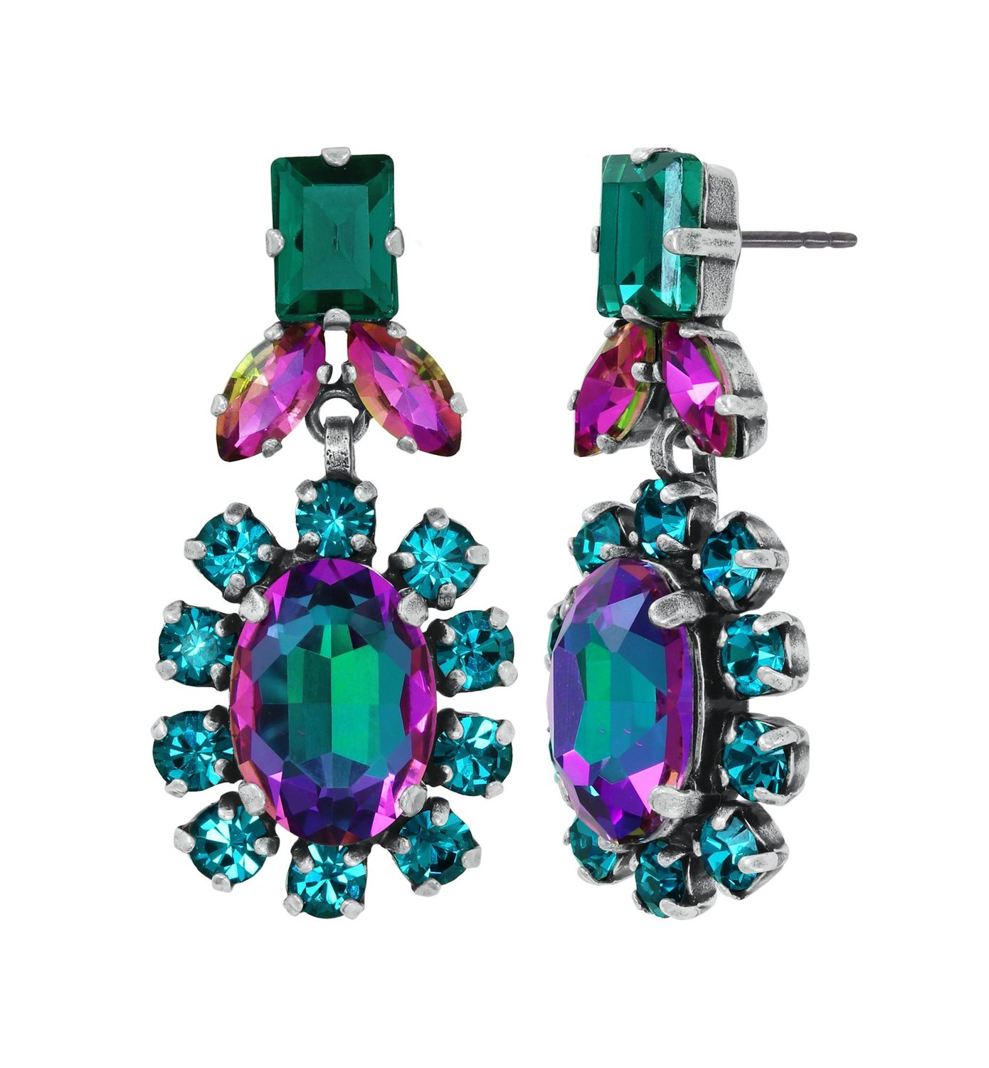 ​Konplott Ohrringe "Artdecode" multi