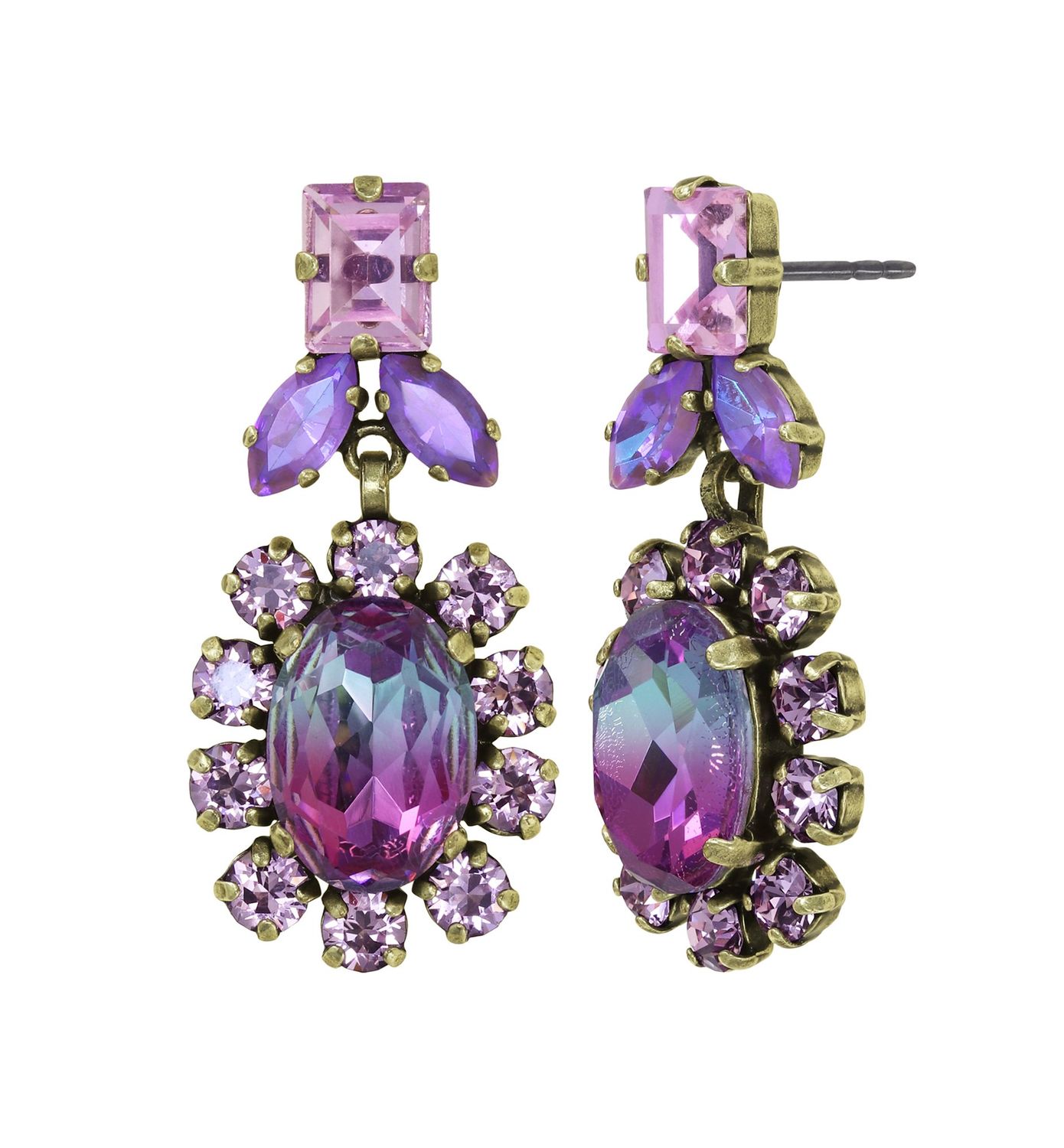 ​Konplott Ohrringe "Artdecode" pink (rose)