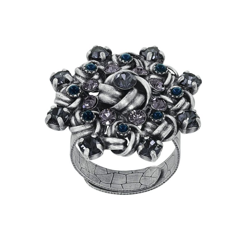 Konplott Ring  Konplott Ring "La Comtesse II" black