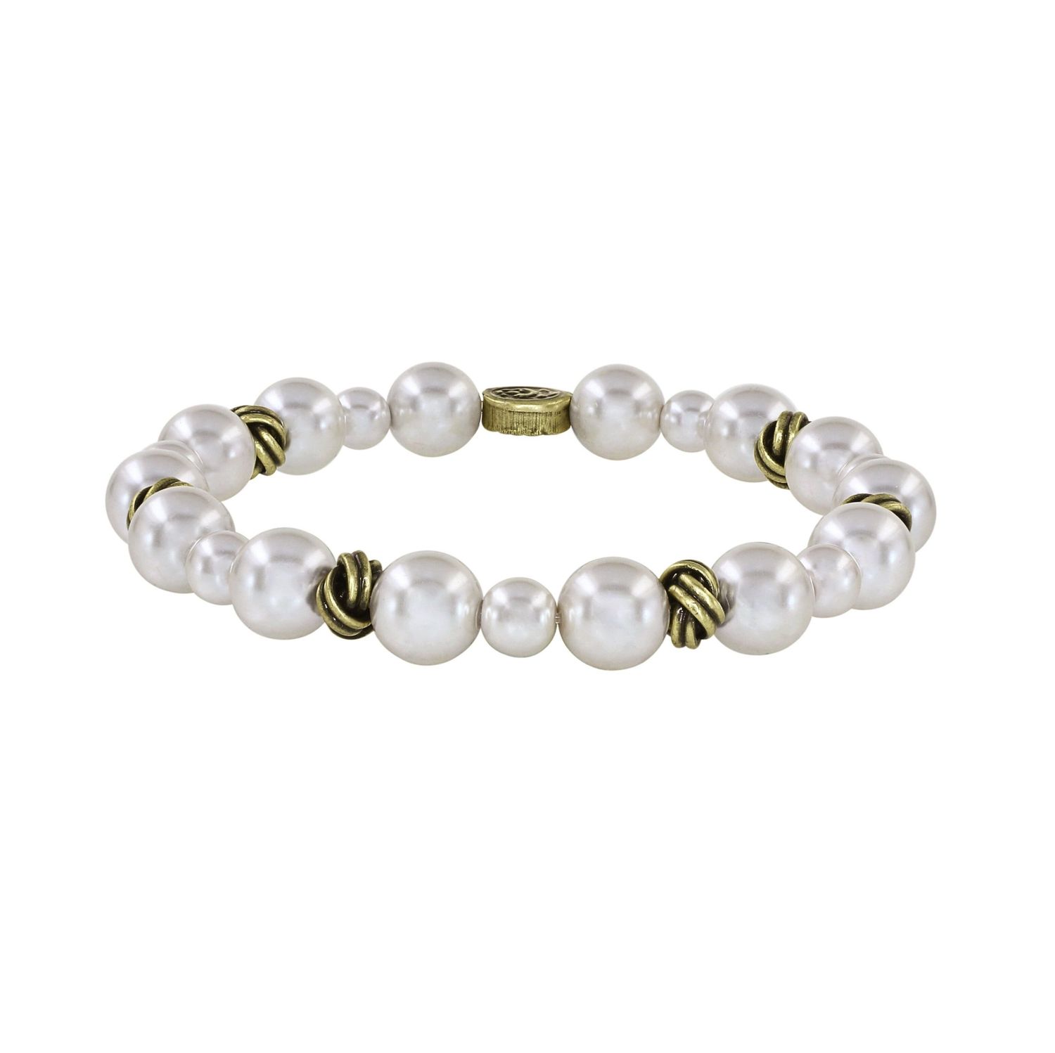 ​Konplott Armband "La Comtesse II" white