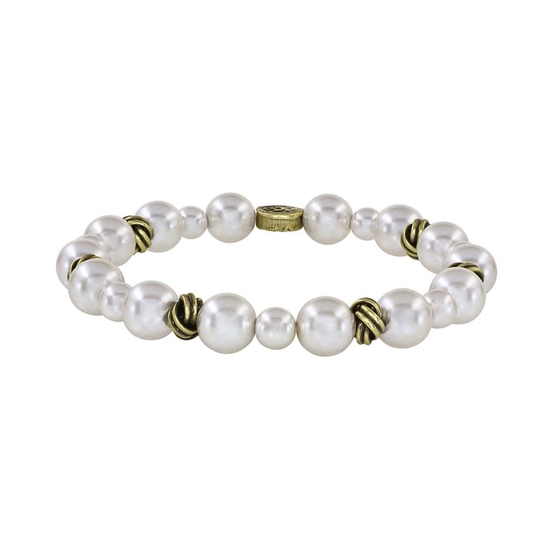 Konplott Armband  Konplott Armband "La Comtesse II" white