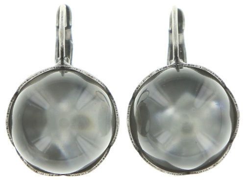 Konplott Ohrringe  Konplott Ohrringe "A Rose is a Rose is a Rose" grau