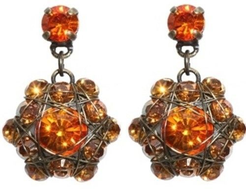 Konplott Ohrringe Konplott Ohrringe "Bended Lights" Orange