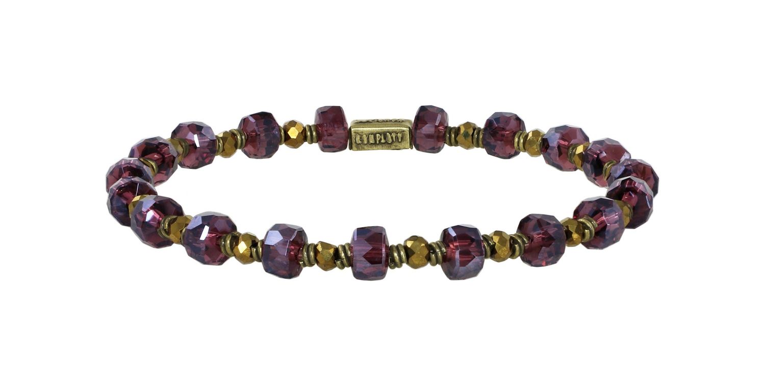 ​Konplott Armband "Petit Glamour d'Afrique" braun