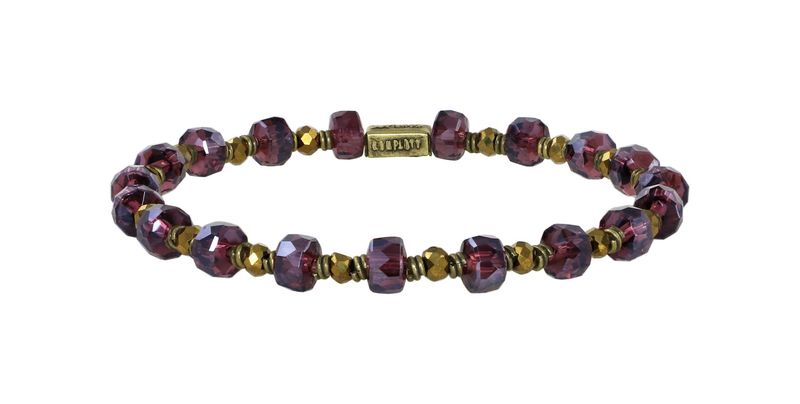 ​Konplott Armband "Petit Glamour d'Afrique" braun