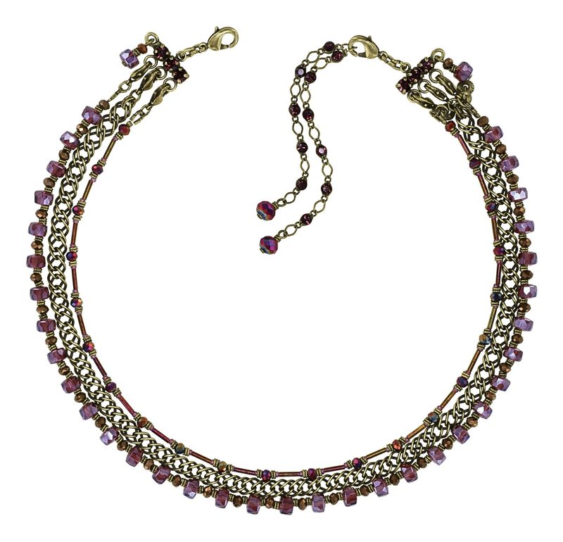 ​Konplott Kette "Soft Temptations" braun