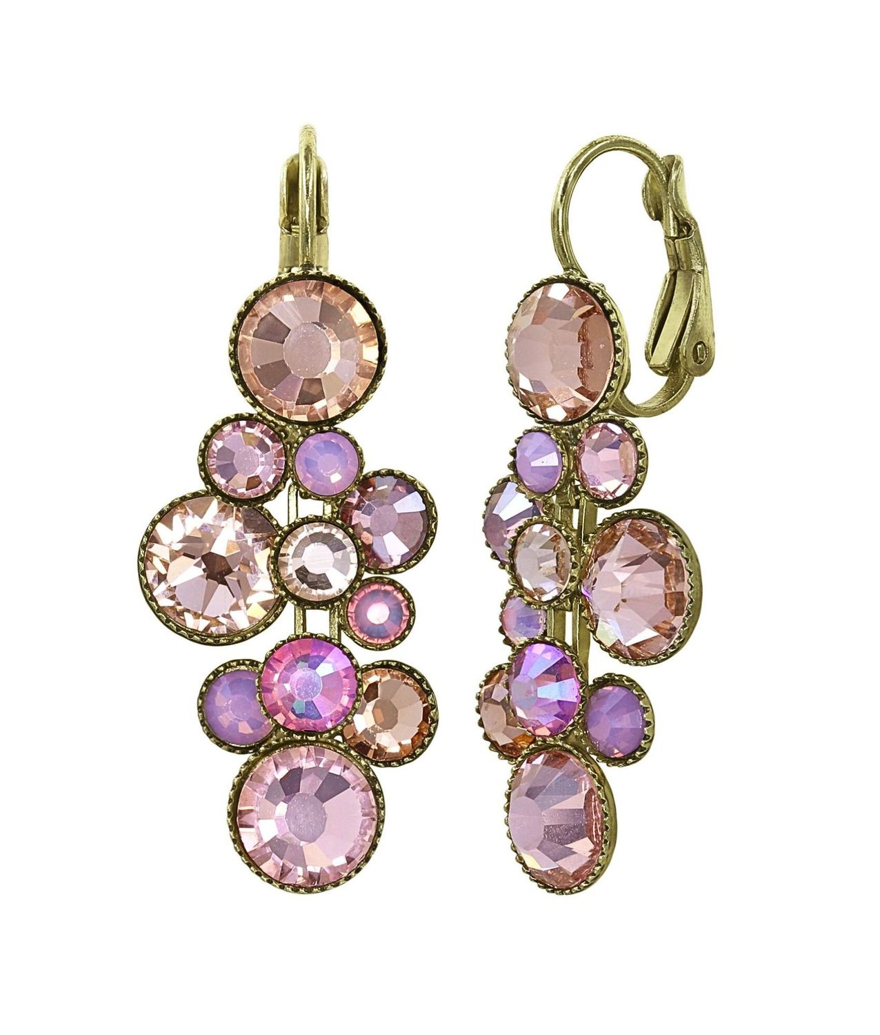 ​Konplott Ohrringe  "Water Cascade" rose