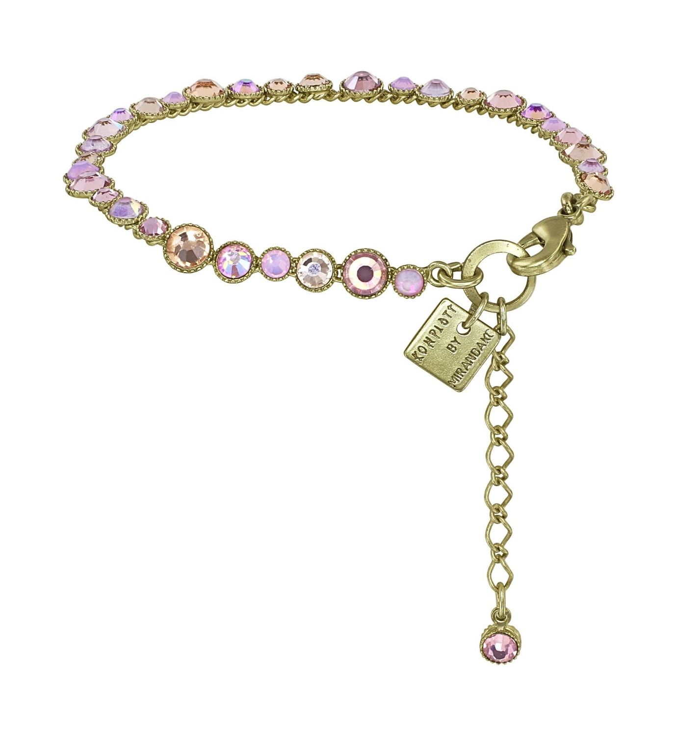 ​Konplott Armband "Water Cascade" rose