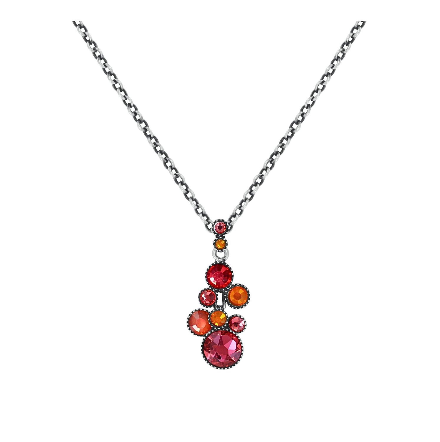 ​Konplott Halskette "Water Cascade" Koralle/orange