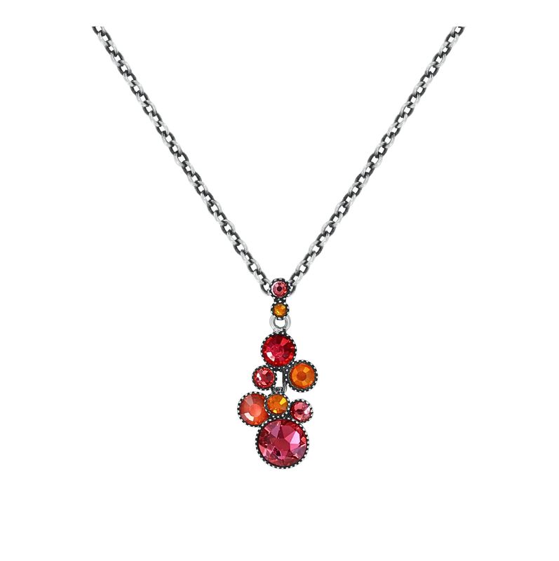 ​Konplott Halskette "Water Cascade" Koralle/orange