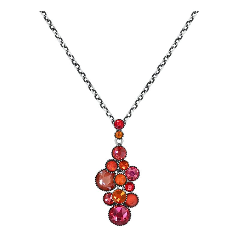 ​Konplott Halskette "Water Cascade" Koralle/orange