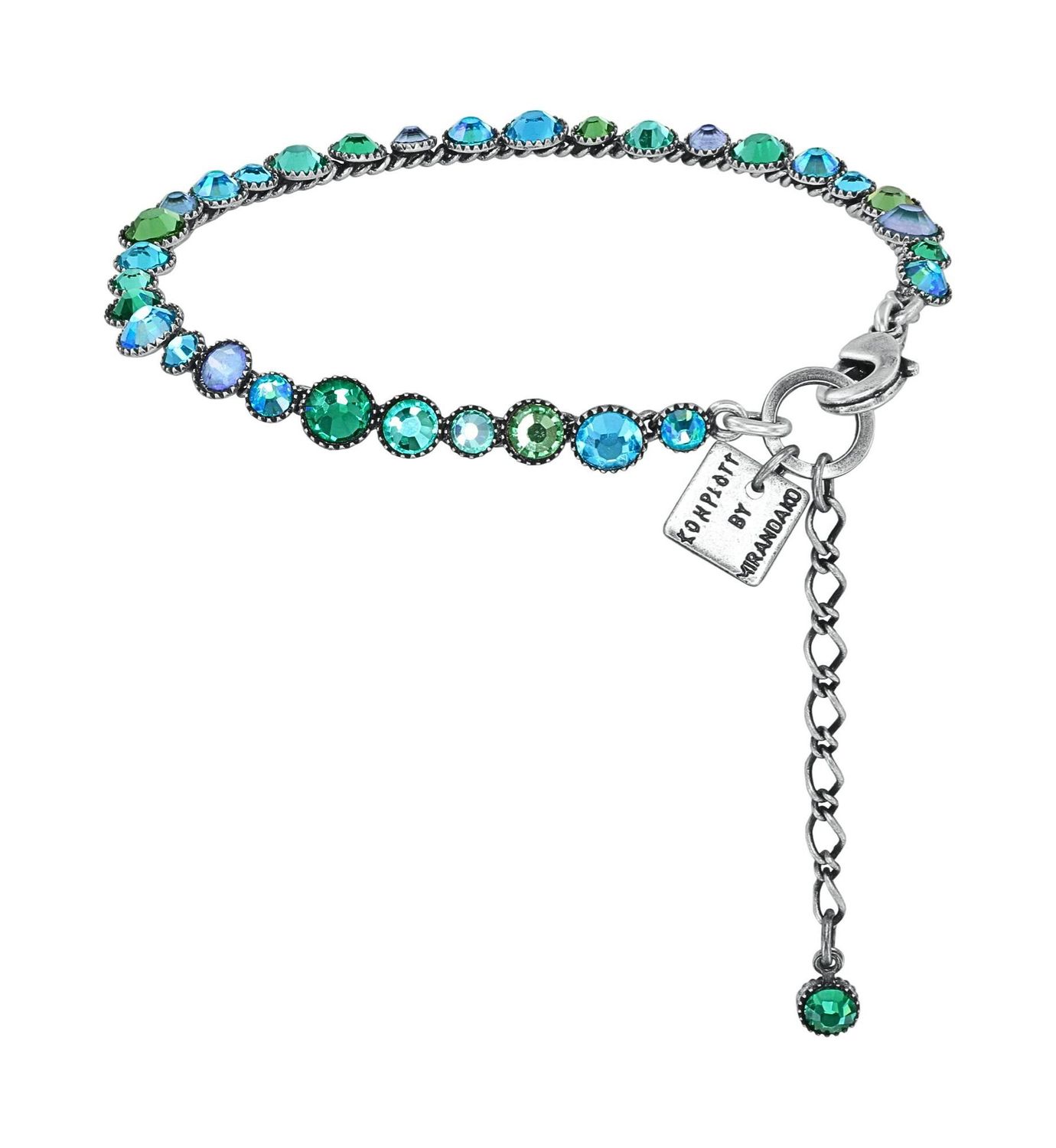 ​Konplott Armband "Water Cascade" grün