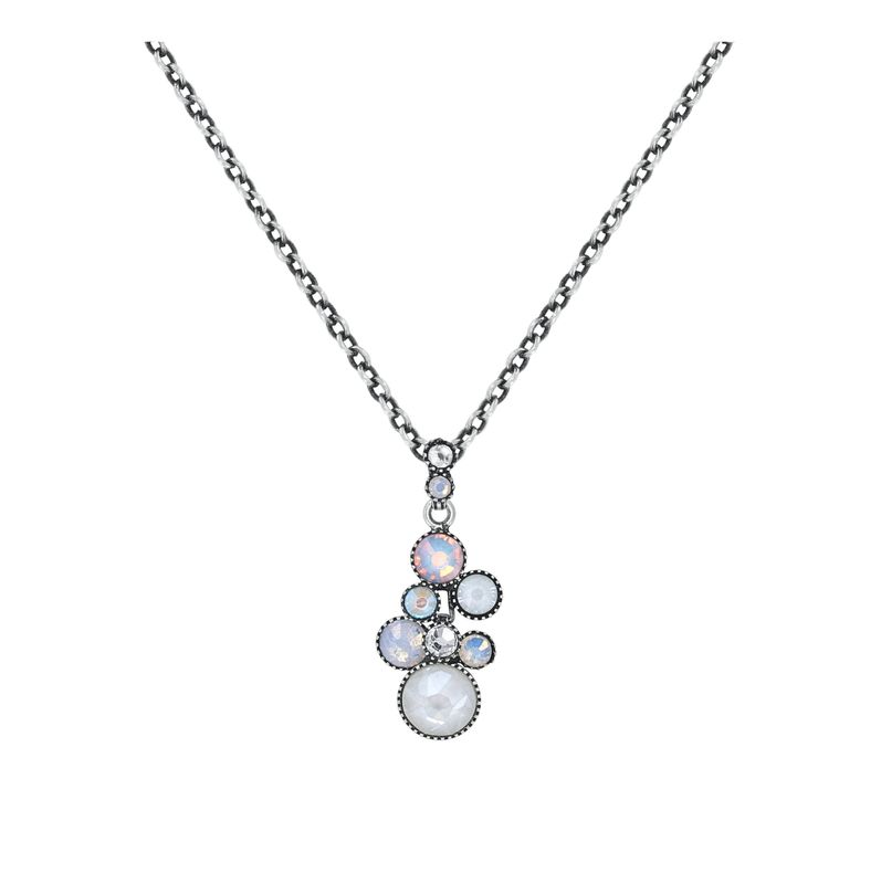 ​Konplott Halskette "Water Cascade" weiß