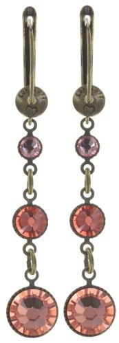 ​Konplott Ohrringe "Waterfalls" Koralle / rose