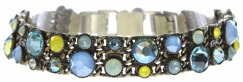 Konplott Armband Konplott Armband "Waterfalls" multi blau/gelb/grün