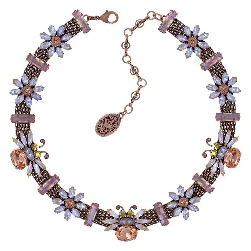 Konplott Kette "Love Bugs" Beige , pastell / Bilitis