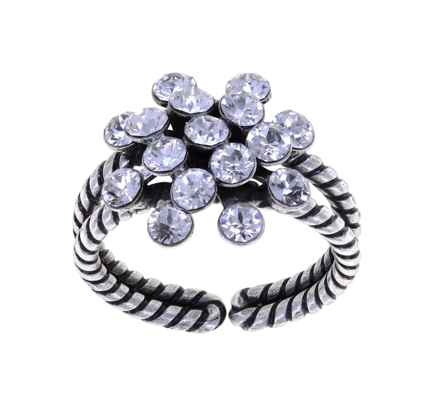 Konplott Armband "Magic Fireball" Weiß - Crystal Clear