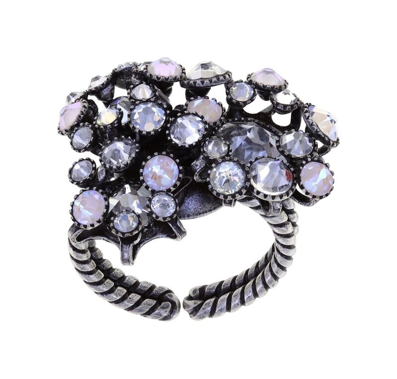Konplott Ring Konplott Ring "Alien Caviar" weiß