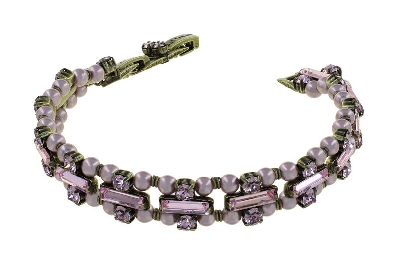 Konplott Armband Konplott Armband "Simplicite Royale" Rosa, Rose