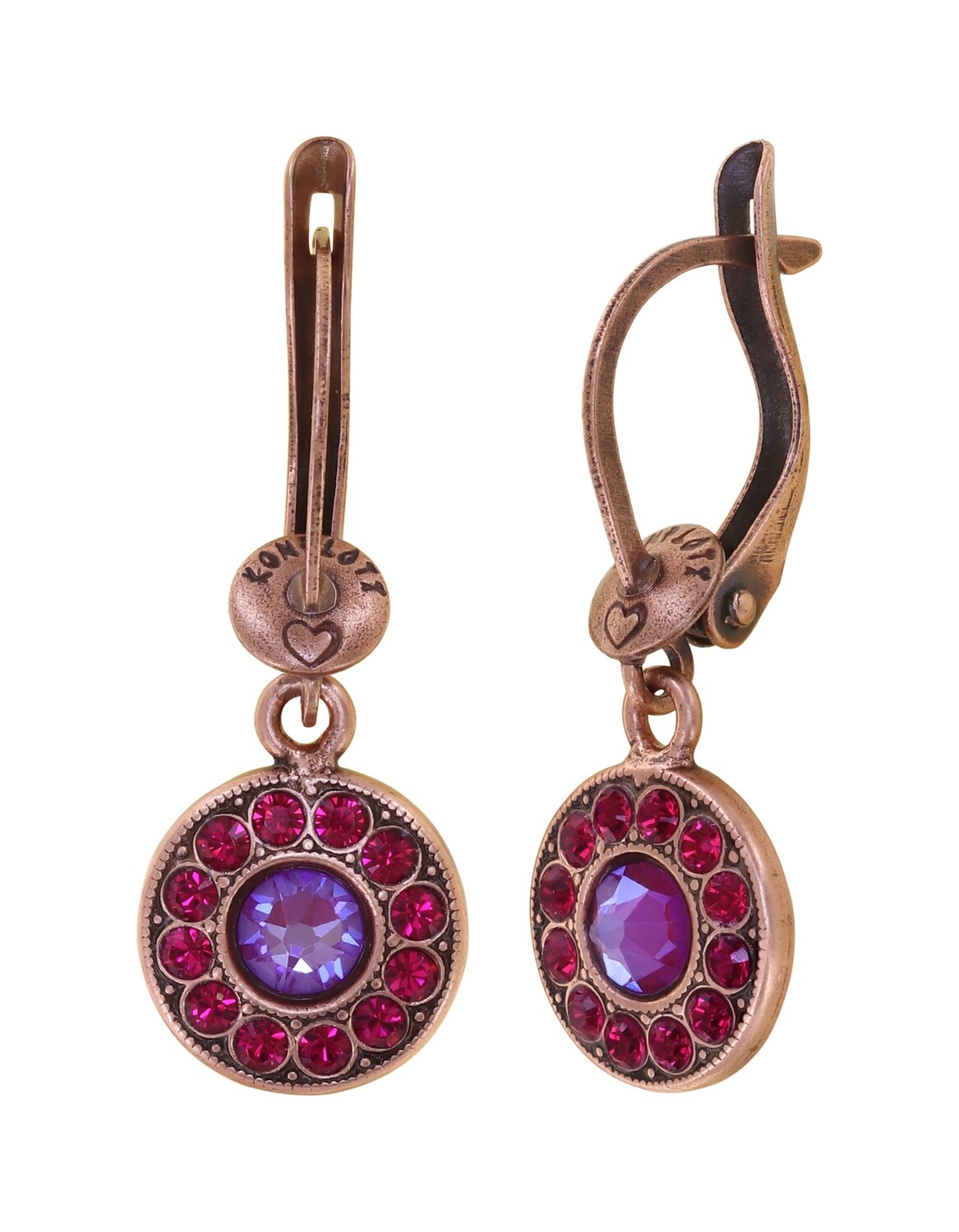 Konplott Ohrringe Konplott Ohrringe "Spell on you" red/lila