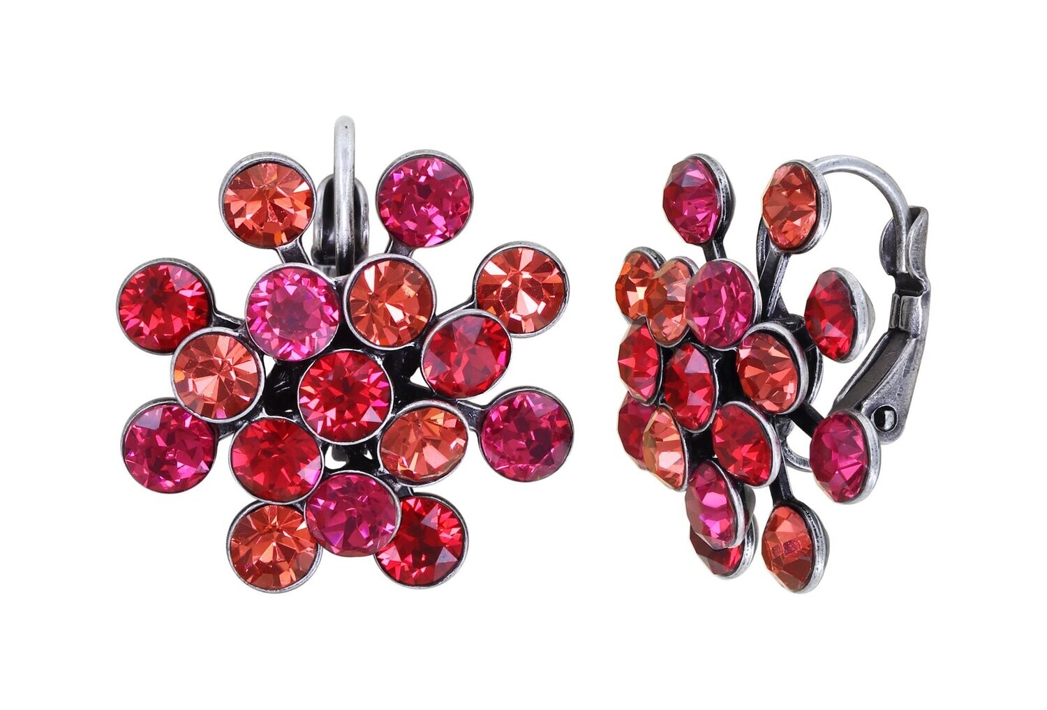 Konplott Ohrhänger Konplott Ohrhänger "Magic Fireball" coralline/pink multi
