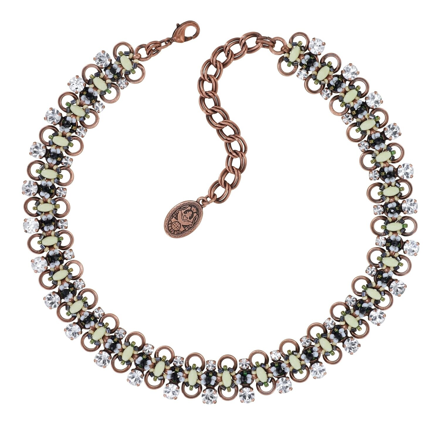 Konplott Kette Konplott Kette "African Kiss" black/ white