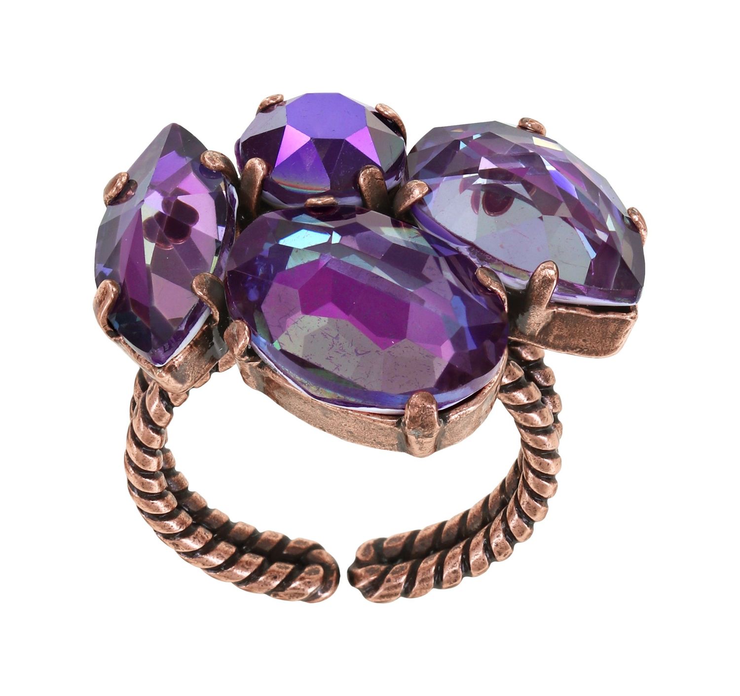 Konplott Ring Konplott Ring "Afternoon Tea de Luxe" lila