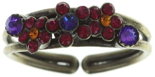 ​Konplott Ring "Lost Garden" dark multi