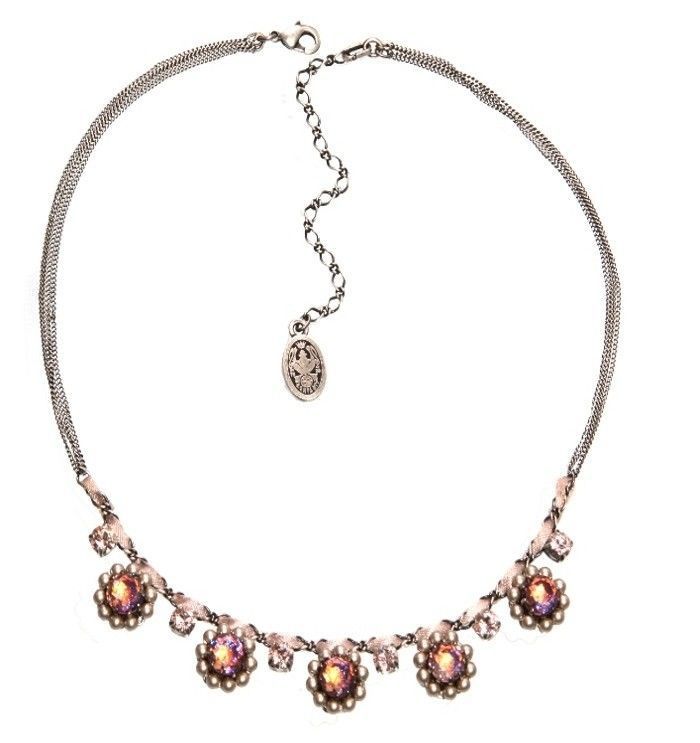 Konplott Kette "Heritage" flieder / rose