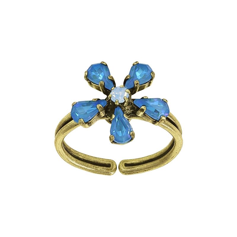 ​Konplott Ring "Twisted Blossom" multi