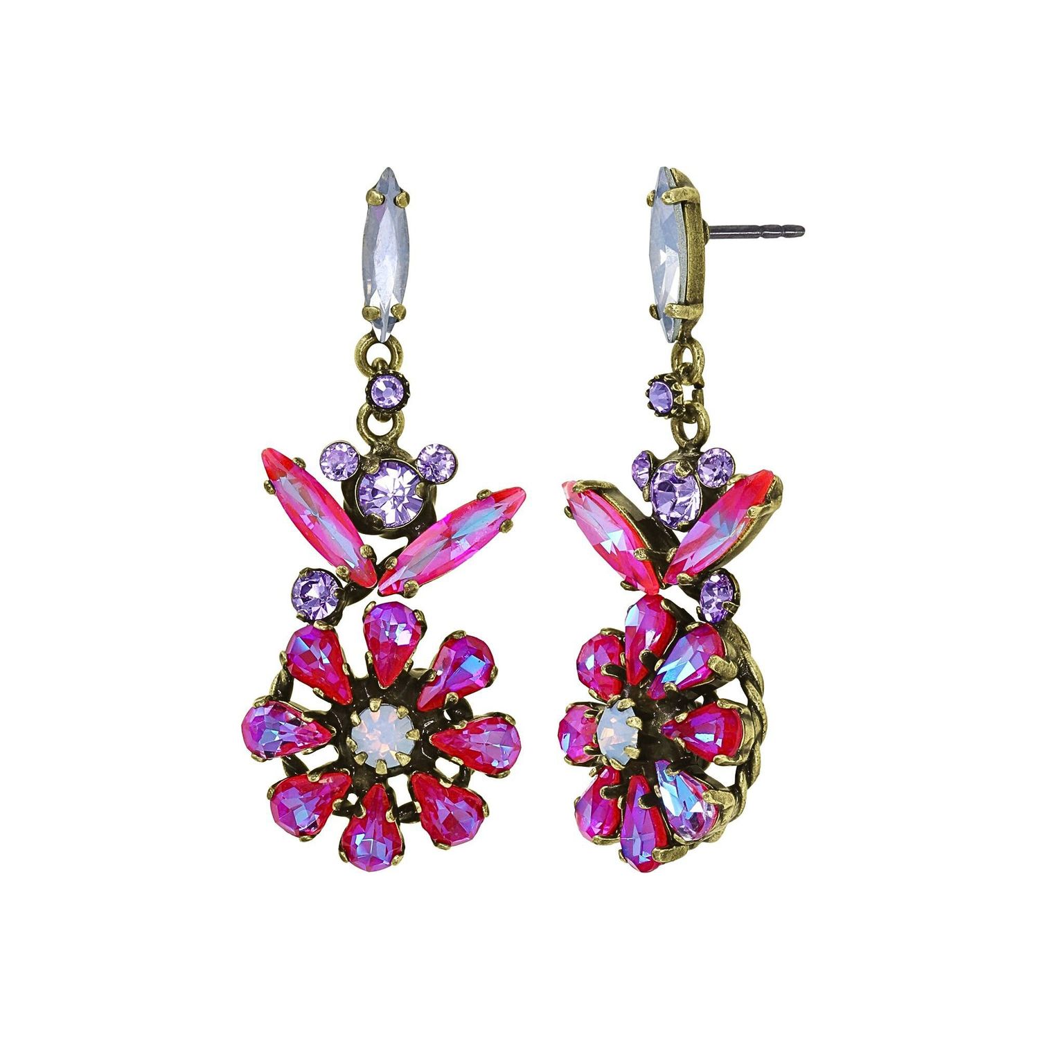 ​Konplott Ohrringe "Twisted Blossom"  multi